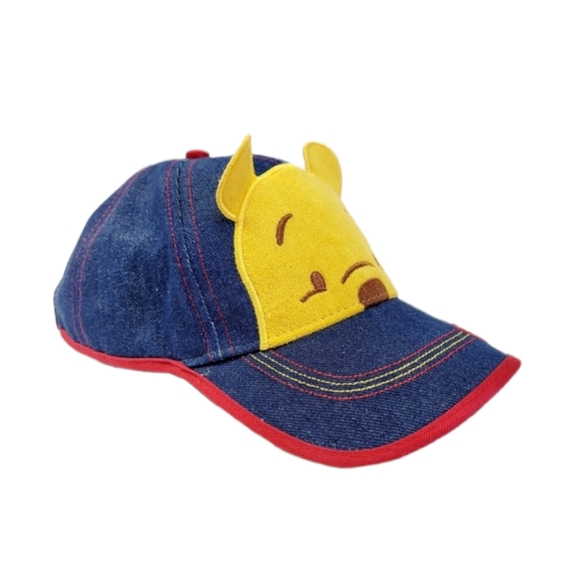 The Wonderful World of Disney Denim Pooh Baseball Hat/Cap Toddler: 1 to 3 Years - Picture 2 of 10